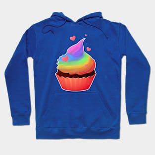 Pride Rainbow Cupcake Hoodie